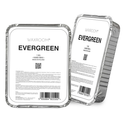 EVERGREEN - 1 KG - twardy wosk do depilacji