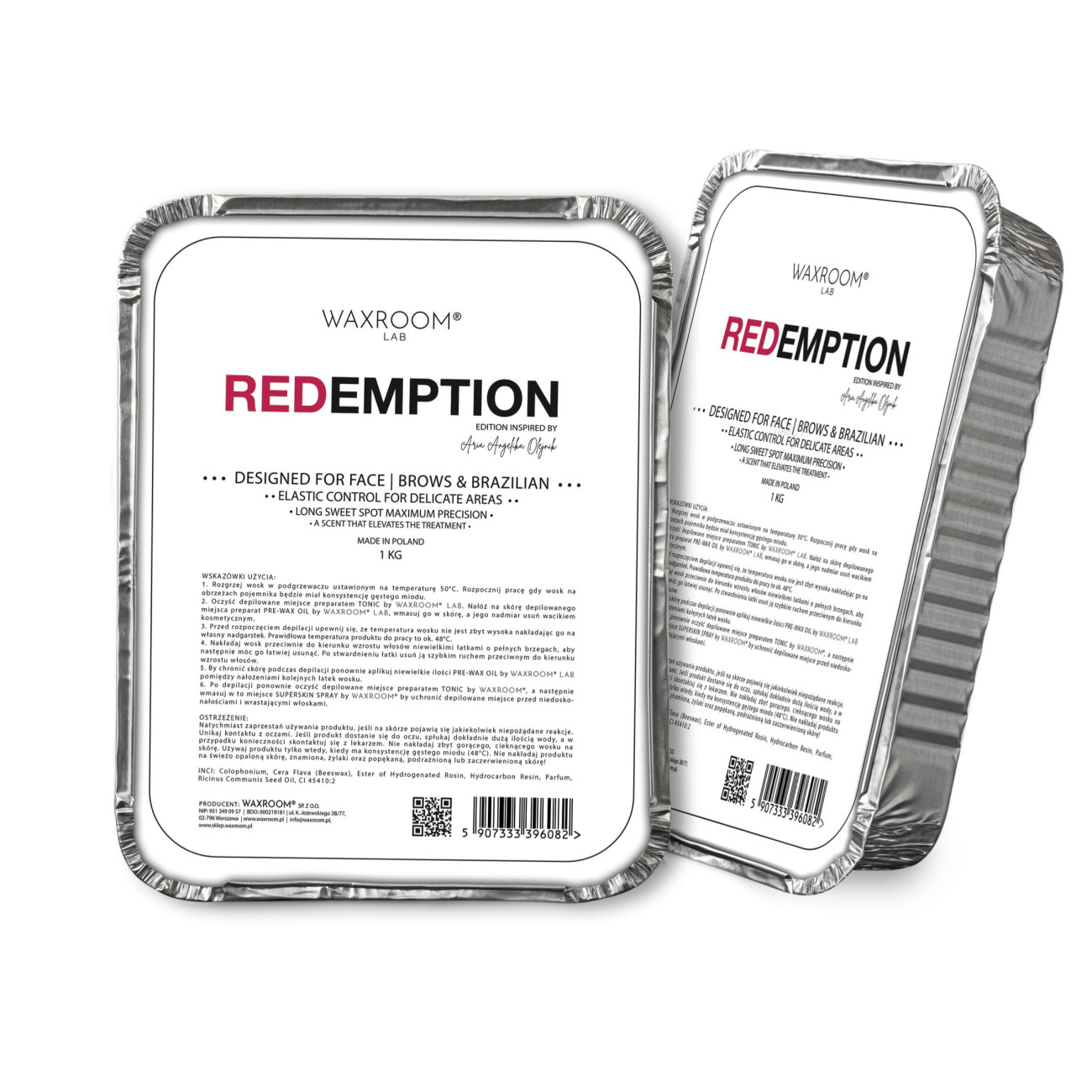 REDEMPTION - 1KG - TWARDY WOSK DO DEPILACJI