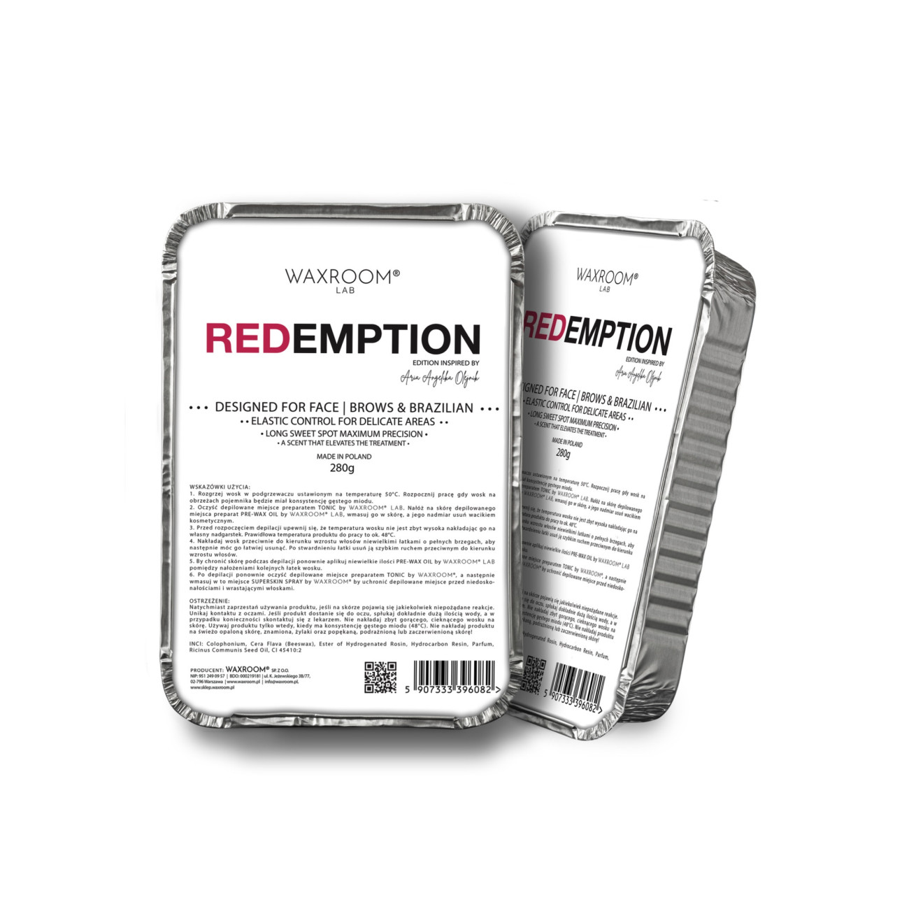 REDEMPTION - 280G - TWARDY WOSK DO DEPILACJI