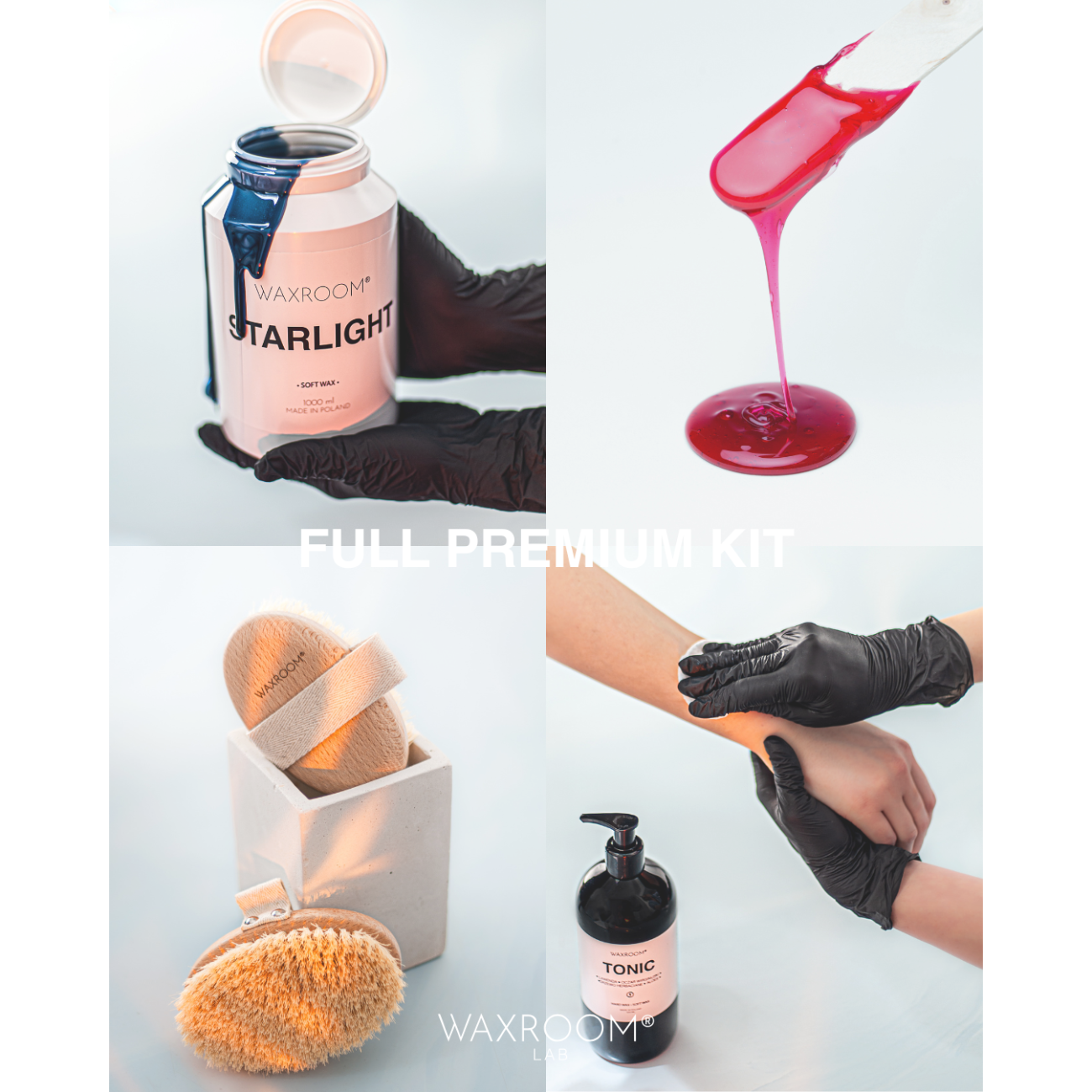 ZESTAW FULL PREMIUM KIT - Kompleksowy zestaw WAXROOM® LAB