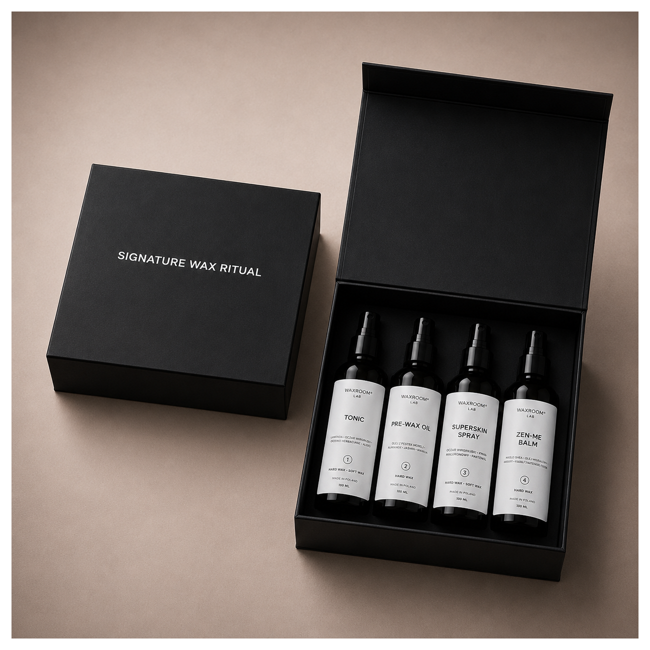 SIGNATURE WAX RITUAL 4 x 100 ml